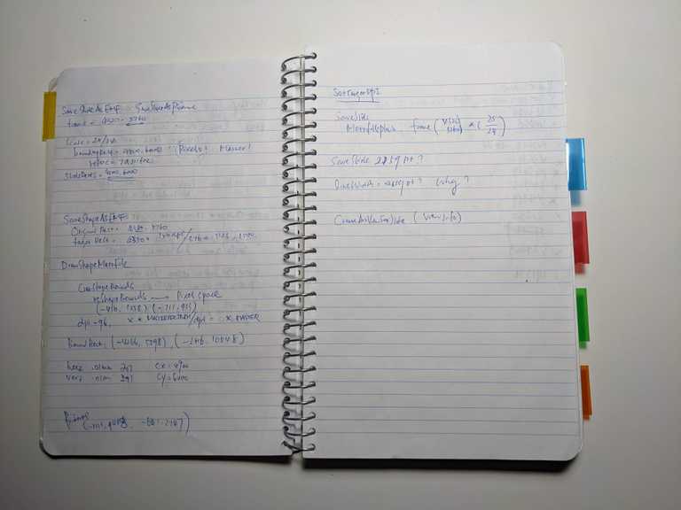 Notebook used in Microsoft