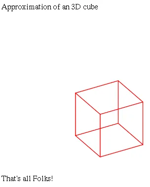 Cube SVG