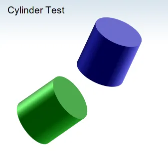Cylinders in sunshine