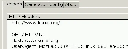 Live HTTP Headers in action