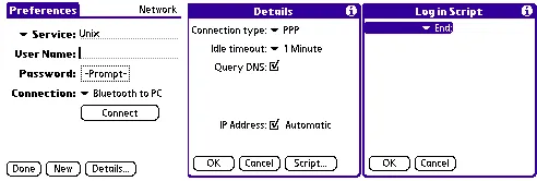 Network setting