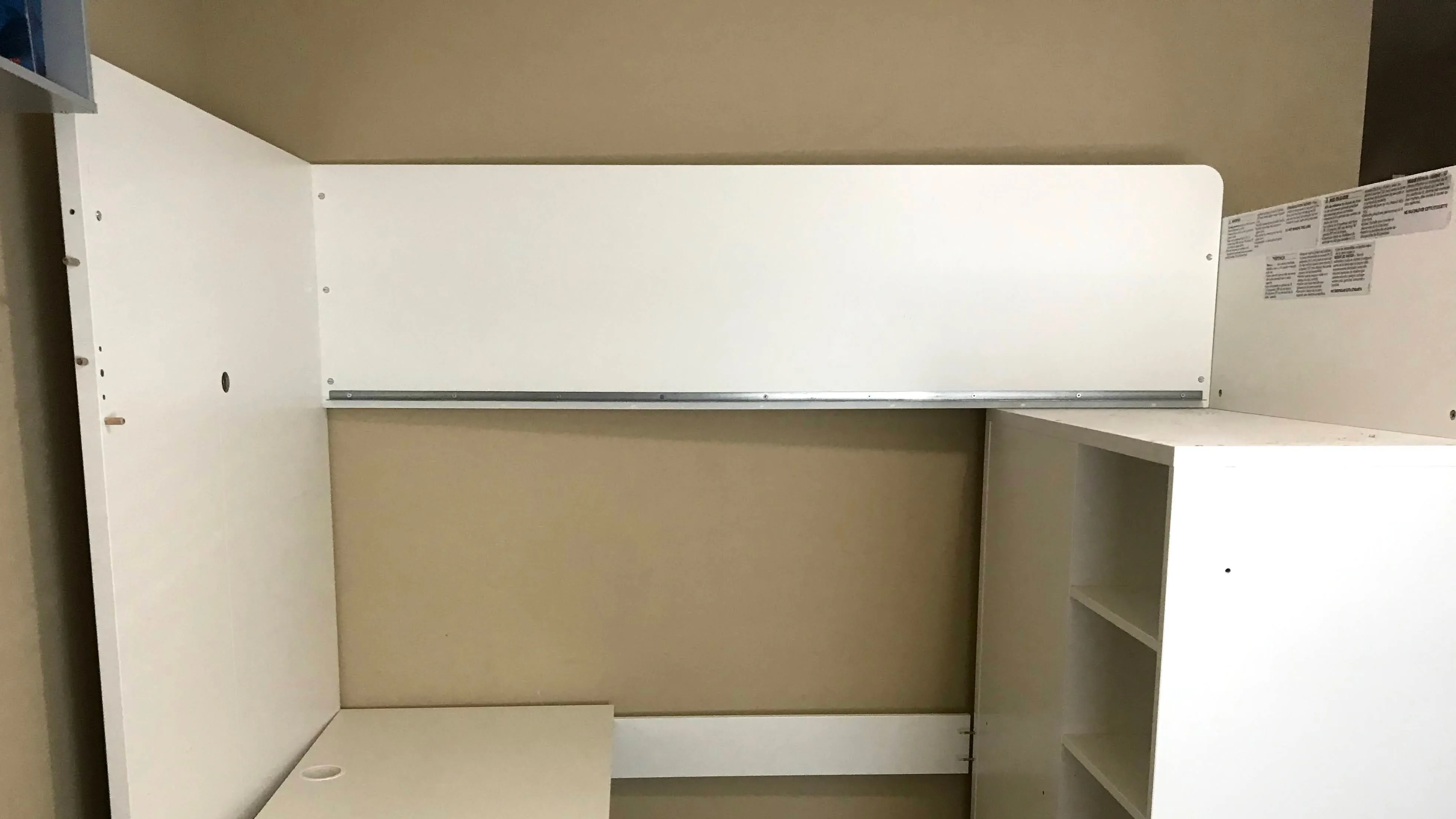 Remove front rail